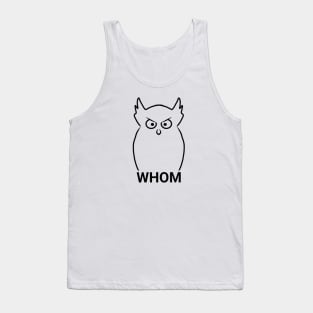 Grammar Owl Tank Top